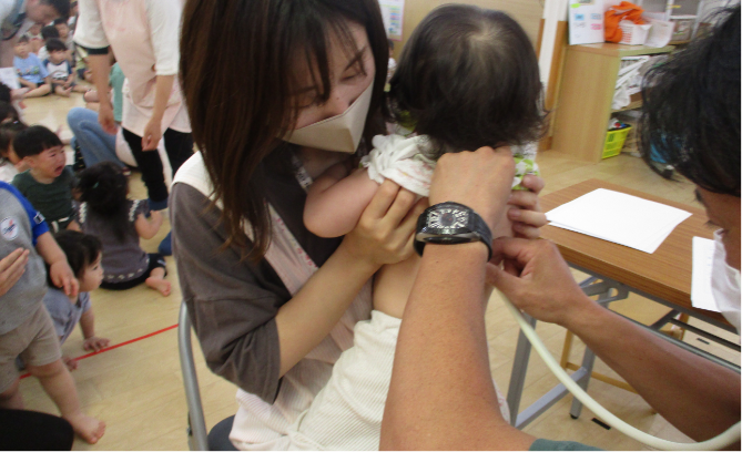 春の健康診断